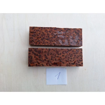 Stabilizált tuja fá markolat panelpár 1