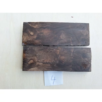 Stabilizált kaukázusi diófá markolat panelpár 4