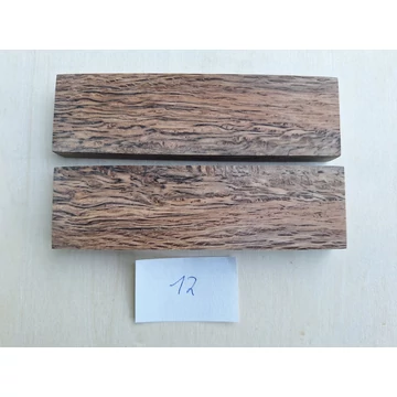 Stabilizált egzotikus fa markolat panelpár 12
