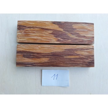 Stabilizált egzotikus fa markolat panelpár 11